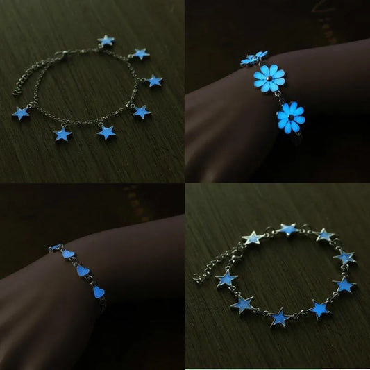 Luminous Heart/Star/Flower Bracelet