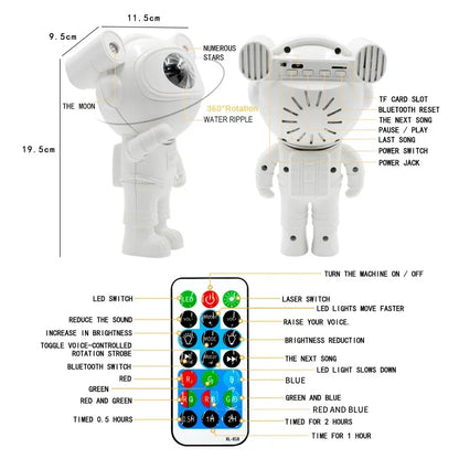 Astronaut Galaxy Light