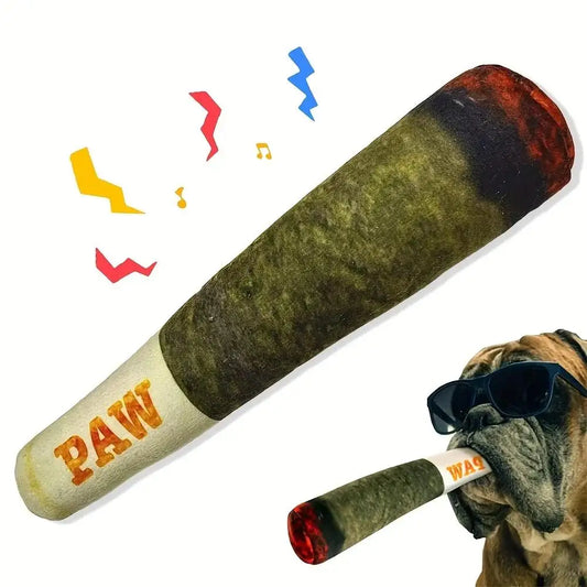 Joint/Cigar Dog Plush