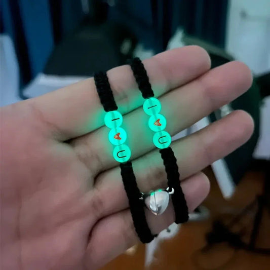 I Love U Glow Luminous Bracelet