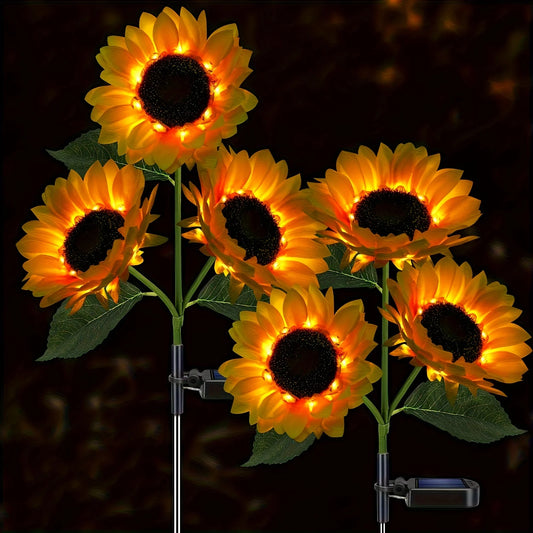 Light Up Solar Sunflower