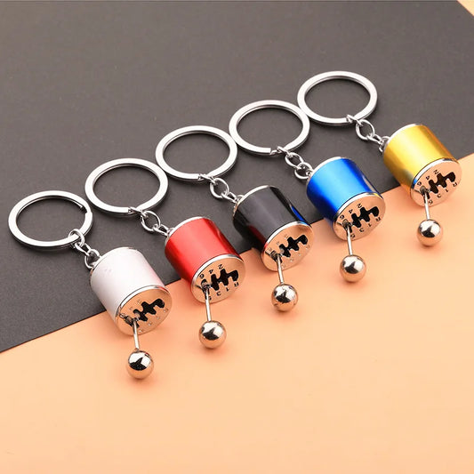 Six Gear Shift Keyring