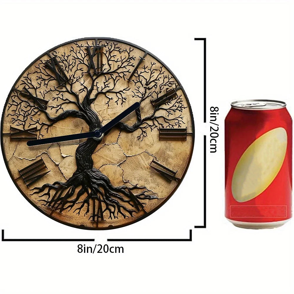 Silent Elegant Tree of Life Clock