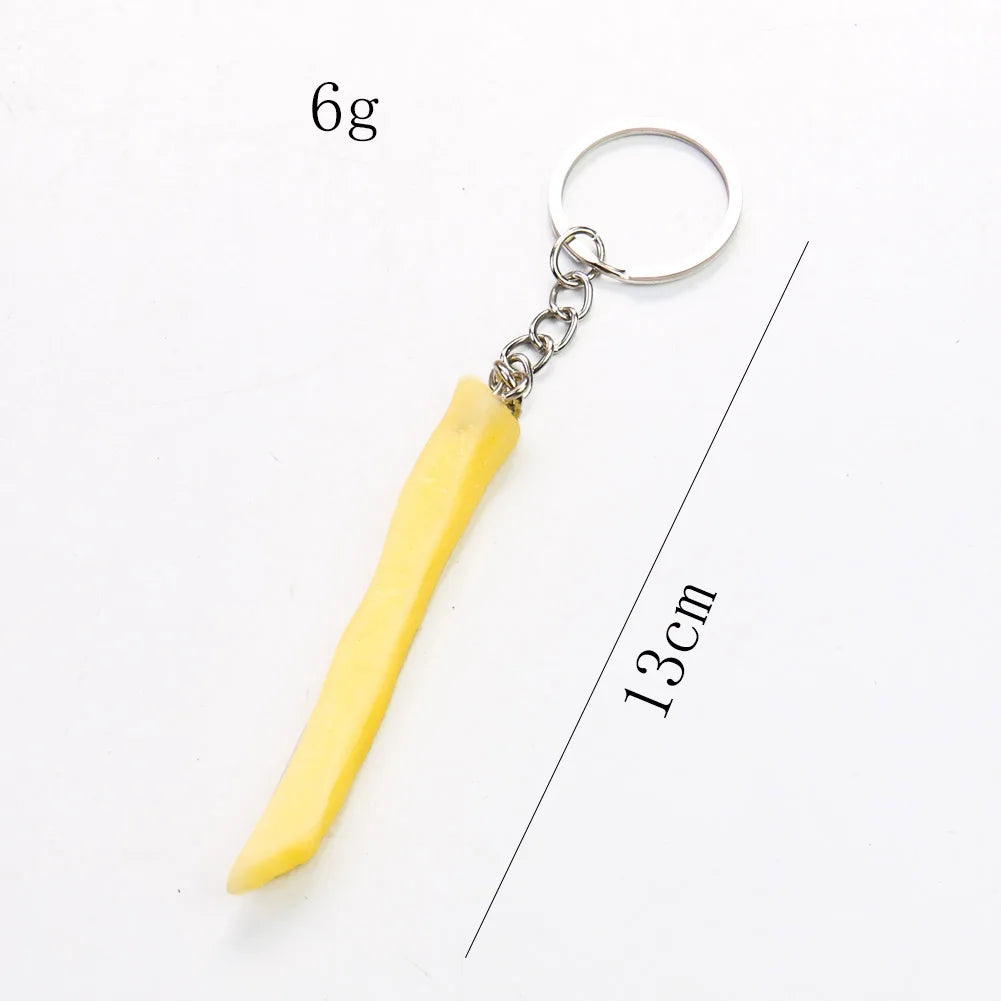 Fried Chicken/Chip Keyring