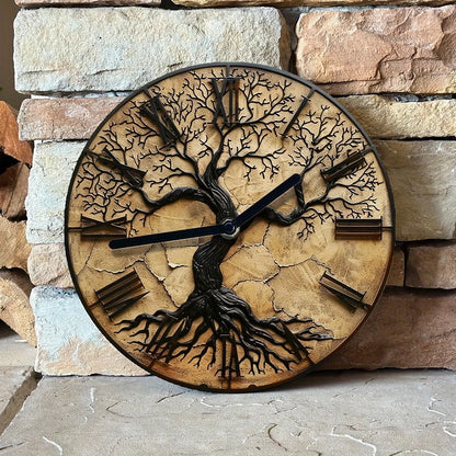 Silent Elegant Tree of Life Clock